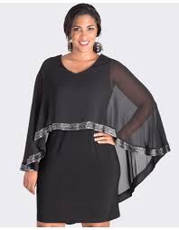 fortunata cape shift dress