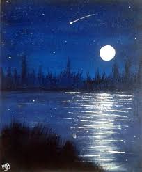 Jeanette Sobey On Twitter Night Sky Painting Night Scenery Sky Painting