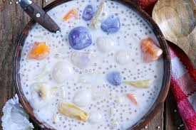 Ginataang Bilo Bilo Sticky Rice Balls In Coco Milk Recipe Filipino Food Dessert Food Tapioca Dessert