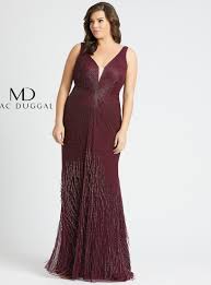 Mac duggal is one of the most popular and brilliant designers in the industry who makes any woman happy with his dazzling gowns no matter what their shape or size is. Amethyst Beaded Mac Duggal Plus Size Gown Pageant Planet