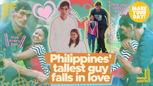 Philippines’ tallest guy falls in love