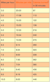 treadmill speed chart treadmill workouts running on