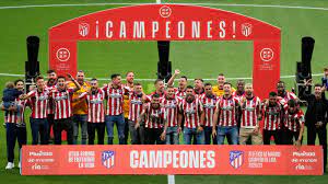 En un duelo muy cerrado que llegó al minuto 100' por algunas decisiones arbitrales polémicas, el argentino ángel correa fue el gran protagonista al marcar un doblete a los minutos 23' y 64'. In Empty Stadium Atletico Celebrates Spanish League Title