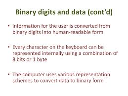 Number system defines a set of values used to represent 'quantity'. Ppt How Computers Store Data Powerpoint Presentation Free Download Id 2233010