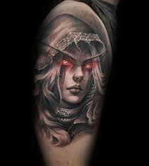 With millions of fans around the world, blizzard's gem is celebrated in many ways: 70 World Of Warcraft Tattoo Designs For Men Video Game Ink Ideas