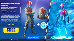 By using the fortnite hack, many players can enjoy more fun, as they unlock all skins and this provides more variety. How To Get New Wingman Skin Free V Bucks Pack Fortnite Wingman Starter Pack New Fortnite Youtube
