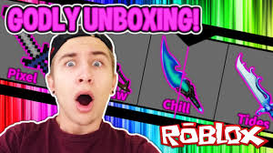 Solve a murder mystery using the clues inside a mysterious package. I Unboxed A Godly Knife Murder Mystery 2 Youtube