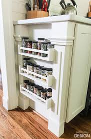 spice rack {bekvam ikea hack