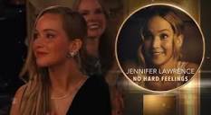 Jennifer Lawrence's moment of the night at the Golden Globes ...