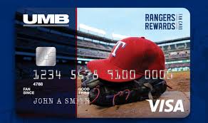 If you plan to use your umb issued credit card in another country, please let us know your travel dates and destinations before you leave. Earn Exclusive Texas Rangers Rewards Say Hello To Baseball