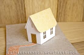The first piece now makes up the bathroom and the map room floors. Welcome Home Pop Up Card The Little Green Box