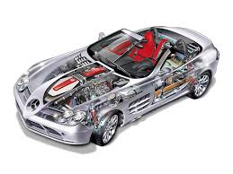 2007 2009 Mercedes Benz Slr Mclaren Roadster R199 Illustration Unattributed Mercedes Benz Mercedes Auto