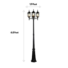 Noma Outdoor Street Light Waterproof Outdoor Lamp Post Light Sale Outdoor Lighting Shop Backyardequip Com In 2020 Outdoor Lamp Outdoor Lamp Post Lights Lamp Post Lights