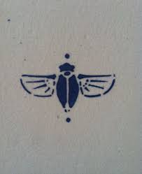 Closeup Of The Art Deco Bee Art Deco Tattoo Art Deco Pattern Art Deco Print
