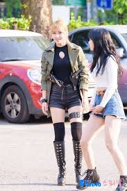 Paparazzi Snap Photos Of Twice In Public And They Ll Take Your Breath Away Koreaboo Kpop Outfits Kpop Girls Stage Outfits