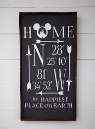 Disney Coordinates Farmhouse Sign Disney Home Decor Disney Decor Disney Home