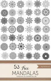 Free printable dot mandala patterns. Free Printable Mandalas Download In Any Color 53 Designs Free Stencils Printables Mandala Printable Free Mandala Design
