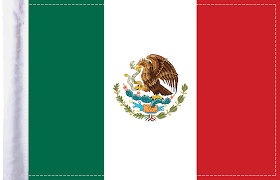 This nation's naval ensign is the same as its national flag. Pro Pad Mexico Flag Highway The American Flag Store