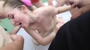 French Teen Gangbang - Louise Little - Little Louise - EPORNER