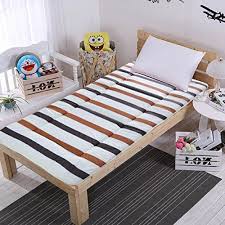 Yellow Star Foldable Futon Mattress Topper Non Slip Tatami Floor Mat Dorm Single Size Futon Mattress Topper Portable S In 2020 Futon Mattress Mattress Topper Mattress
