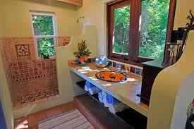 The idea of using many colors make bathroom area look more interesting than another type of bathroom designs. 32 Ideas For Design Outstanding Mexican Bathroom Decor Hausratversicherungkosten Info