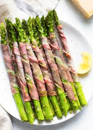 Prosciutto Wrapped Asparagus Recipe Prosciutto Wrapped Asparagus Asparagus Recipe Asparagus Recipes Baked