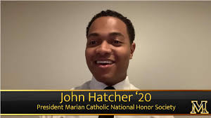 Marian Catholic Students Inducted into National Honor Societies