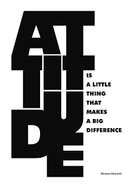 Attitude Winston Churchill Inspirational Typographic Quote Art Poster Greeting Card For Sale By Lab No 4 The Quotography Department