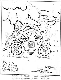 Color By Number Cinderella Vintage Coloring Books Cinderella Coloring Pages Coloring Books