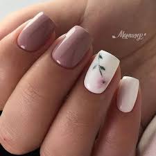 The 100 Trending Early Spring Nails Art Designs And Colors Are So Perfect For 2019 Hope They Can Inspire You And Floral Nail Designs Floral Nails Nail Designs