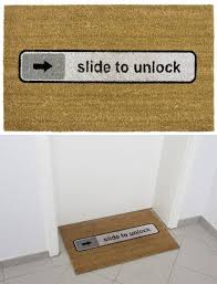 ✓free delivery across saint lucia. Slide To Unlock Doormat The Mary Sue