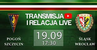 We have allocated points to each yellow (1 point) and red card (3 points) for ranking purposes. Live Pogon Szczecin Slask Wroclaw Na Zywo