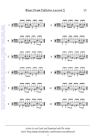 Blues Drum Beats Lesson 5 12 New Beats Drum Lessons Drum Sheet Music Drums Quotes