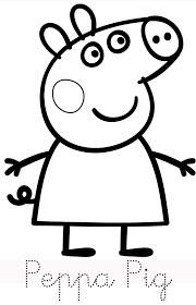 Printable free peppa pig coloring pages. Pin On Projects To Do