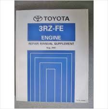 Toyota 3rz Fe Engine Repair Manual Supplement 2001 Rm908e On Ebid United Kingdom Repair Manuals Engine Repair Toyota