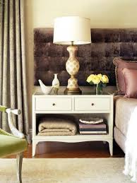 The line bedside table is a wooden framed bedside table with a two shelves and a louvered aesthetic applied to the side frame panels and front drawer. Standard Size Of Bedside Tables