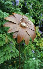 Enjoy free shipping on most stuff, even big stuff. Giant Metal Flower Metal Garden Art Steel Art Garden Art