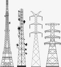 High Voltage Power Equipment Wire Tower Electric Equipment High Voltage Line Png And Psd High Voltage Tower Electricity
