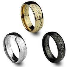 Luxury Gold Plated The Lord Of The Rings Wedding Ring For Men Thank You For Stopping By My Sh Rings For Men Mens Wedding Rings Titanium Gold Rings Fashion