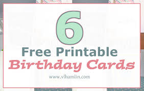Printable birthday cards by canva someone's special day deserves a special card — one filled with good thoughts and well wishes for the celebrant. 6 Free Printable Birthday Cards Food Life Design