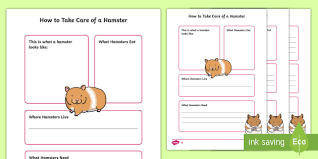 Syrian hamster facts for kids. How To Take Care Of A Hamster Fact File Teacher Made