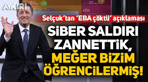 Milli eğitim bakanı ziya selçuk a. Ziya Selcuk Tan Eba Coktu Aciklamasi Siber Saldiri Zannettik Meger Bizim Ogrencilermis Gundem Aykiri Haber Sitesi
