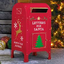 View whats on sale now. A Mailbox Just For Santa S Letters Place This Bright And Beautifully Painted Ma Office Christmas Decorations Outdoor Christmas Decorations Christmas Lettering