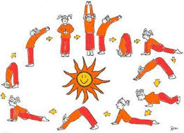 Sun Salutations A Yoga Sequence Can Offer Vestibular Sensory Input If A Swing Is Not Available Learn How To Get Y Childrens Yoga Yoga For Kids Yoga Teacher