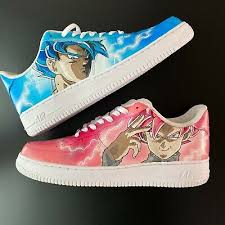 Originally made for the courts but rapidly became an icon on the streets, the af1 is widely loved for its contemporary looks and unrivalled comfort. Nike Air Force 1 New Custom Dragon Ball Anime 200 00 Picclick