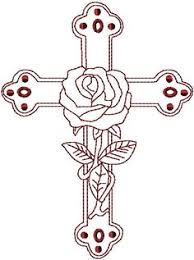 In most of the printables, the roses are drawn with other objects, like hearts and skulls. 330 Crosses Ideas Scroll Saw Patterns Scroll Saw Wooden Crosses
