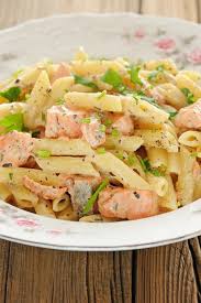 Creamy Smoked Salmon Pasta Kitchme Salmon Pasta Recipes Smoked Salmon Pasta Healthy Salmon Recipes