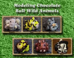 Modeling chocolate Wild Animals Cupcake Toppers | Nadine Thomas | Skillshare