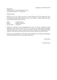 Contoh Surat Pengunduran Diri Buruh Pabrik Contoh Surat