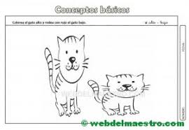 Ver más ideas sobre preescolar, nociones espaciales, actividades para preescolar. Conceptos Basicos Imagenes Y Actividades Web Del Maestro